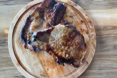 Шашлык из cвинoй корейки