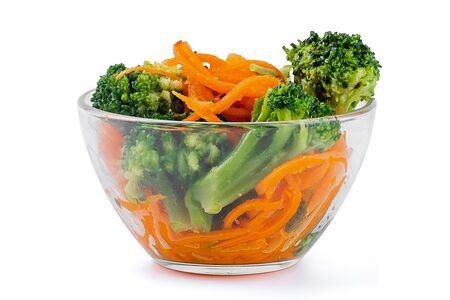 Брокколи и морковка