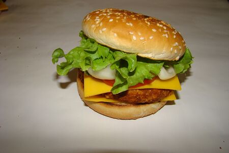 Бургер гриль куриный S