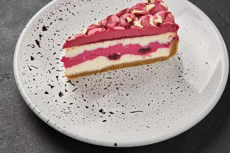 Малиновый чизкейк