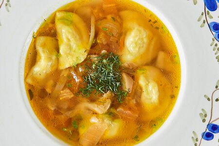 Похлебка из белых грибов