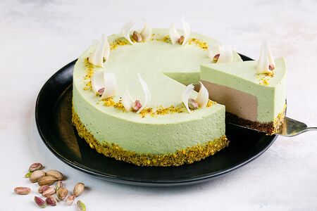 Торт фисташково-шоколадный