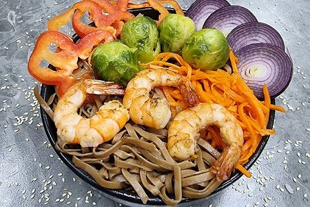 Соба с креветками