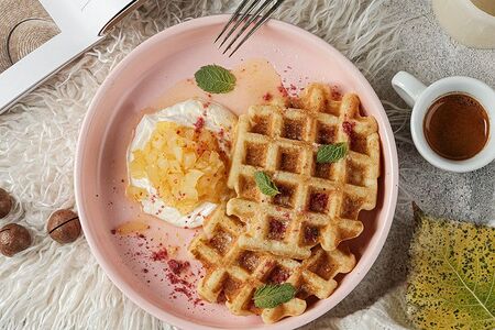 Творожные вафли