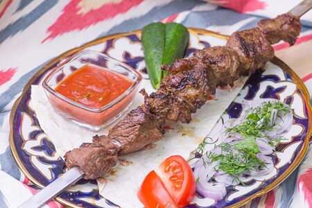 Шашлык из говядины