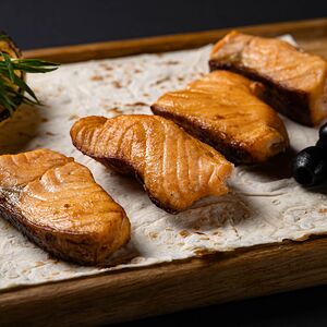 Шашлык из семги