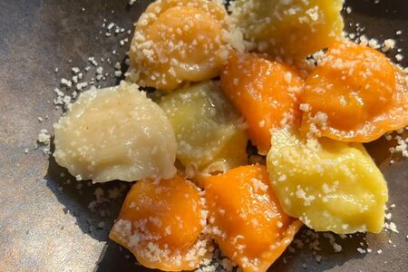 Цветные пельмени