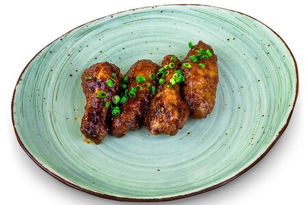 Куриные крылья в пряно-остром соусе из хрена