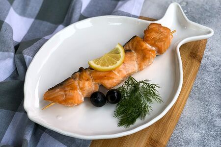 Шашлык из семги