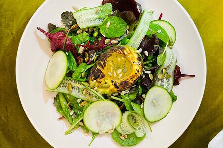 Зеленый салат