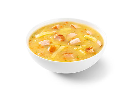 Суп гороховый с копчёностями