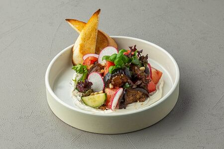 Салат с баклажанами