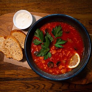 Солянка сборная мясная