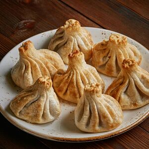 Хинкали жареные