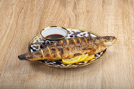 Сибас запечённый