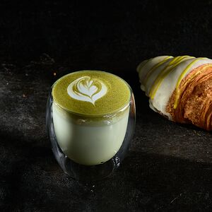 Матча Green на молоке