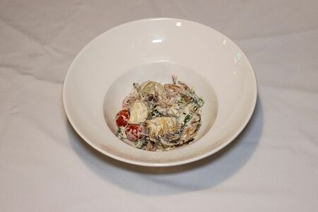 Теплый салат Лесничий