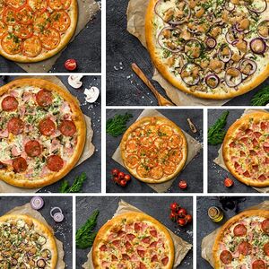 8 пицц по 25 см