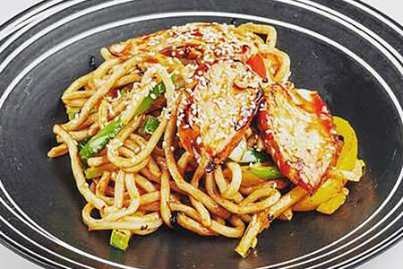 Удон с курицей