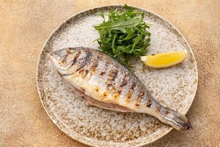 Дорадо на гриле