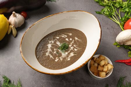 Крем суп с шампиньонами