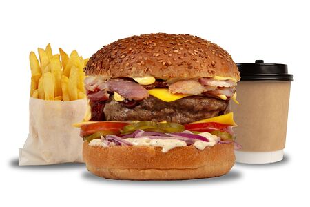 Сырбургер комбо