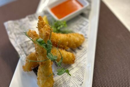 Креветки в темпуре