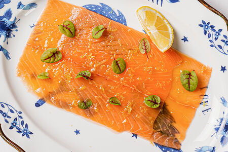 Карпаччо из лосося