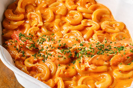 Орекьетте наполетана с крабом