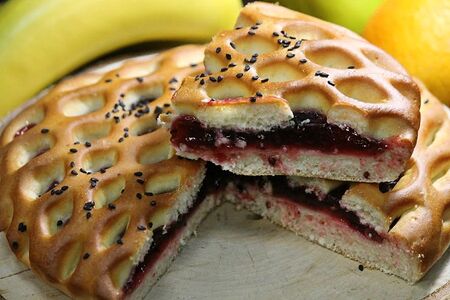 Мини-пирог Черничный