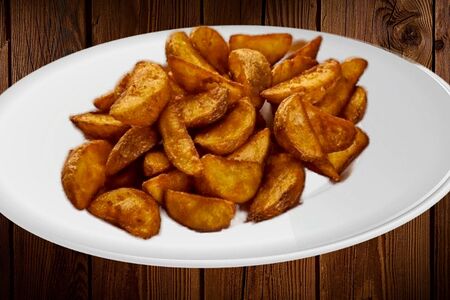 Картофель по-деревенски без соуса