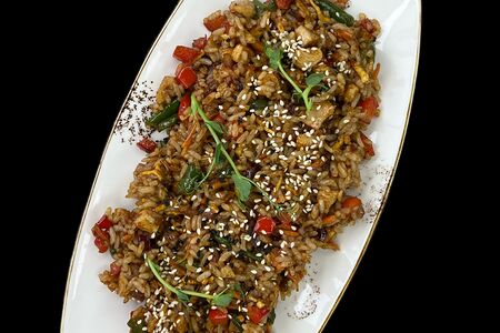 Вок с куриным филе и овощами