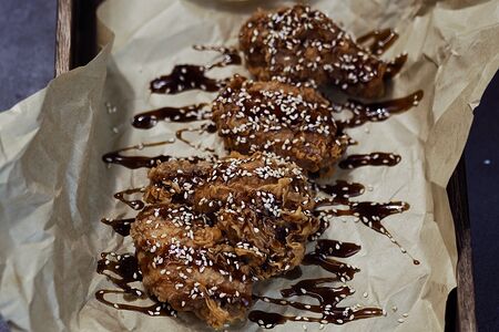 Куриные крылышки в хрустящей панировке