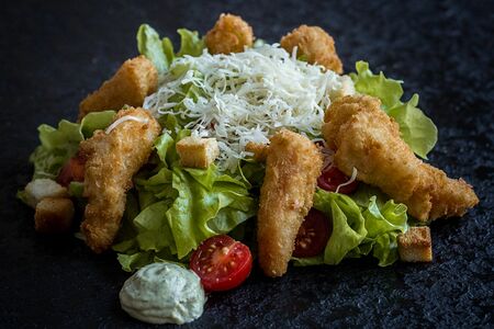 Цезарь с креветкой