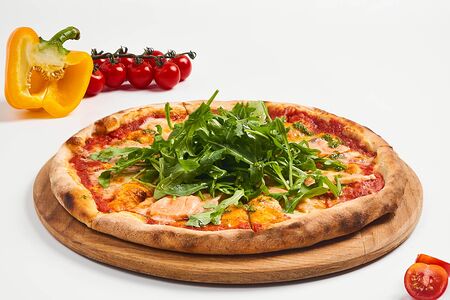 Пицца с сёмгой