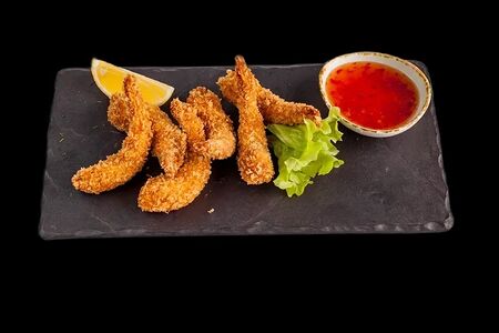 Креветки темпура