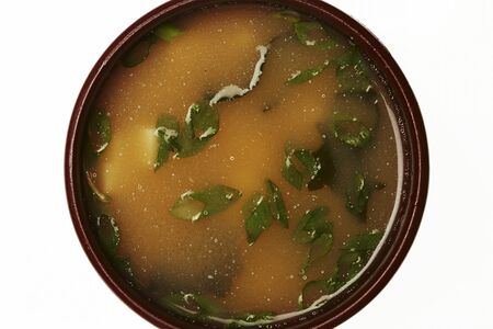 Мисо суп с лососем