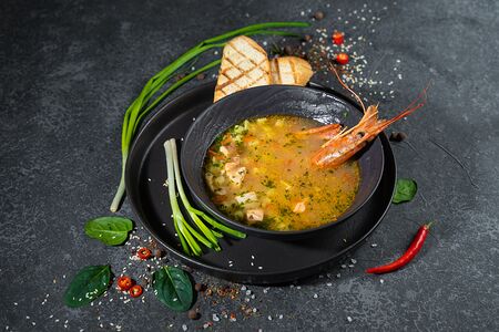 Уха царская из трех видов рыб