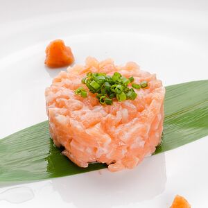 Тартар из лосося