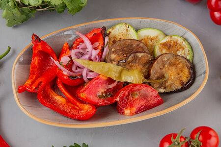 Ассорти овощей на мангале