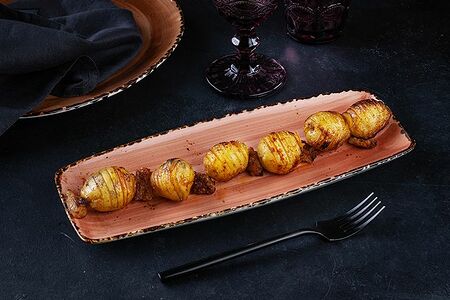 Молодой картофель в тандыре