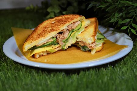 Сэндвич с тунец