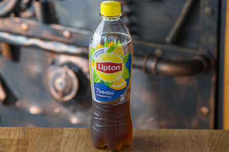 Lipton черный чай Лимон