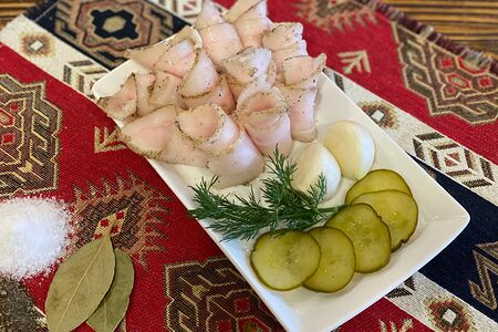 Сало соленое по-домашнему