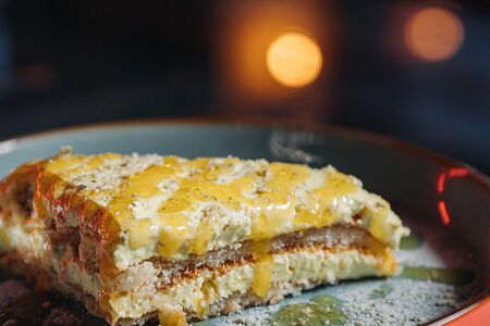 Манговый торт