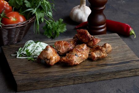 Бедро куриное на мангале