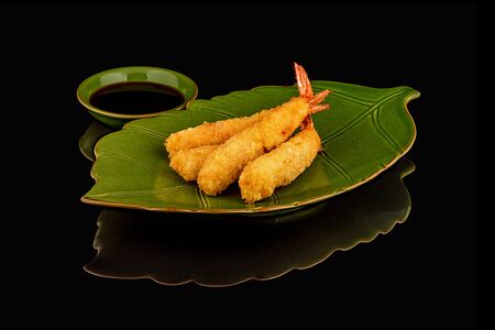 Креветки в темпуре