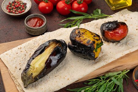 Овощи на углях