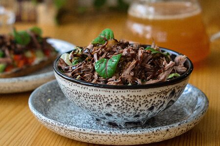 Салат с говядиной