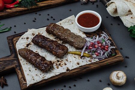 Люля-кебаб из баранины